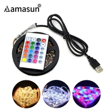 5 м 4 3 2 1 50 см Светодиодная лента USB мощность В лампа 2835SMD для ТВ