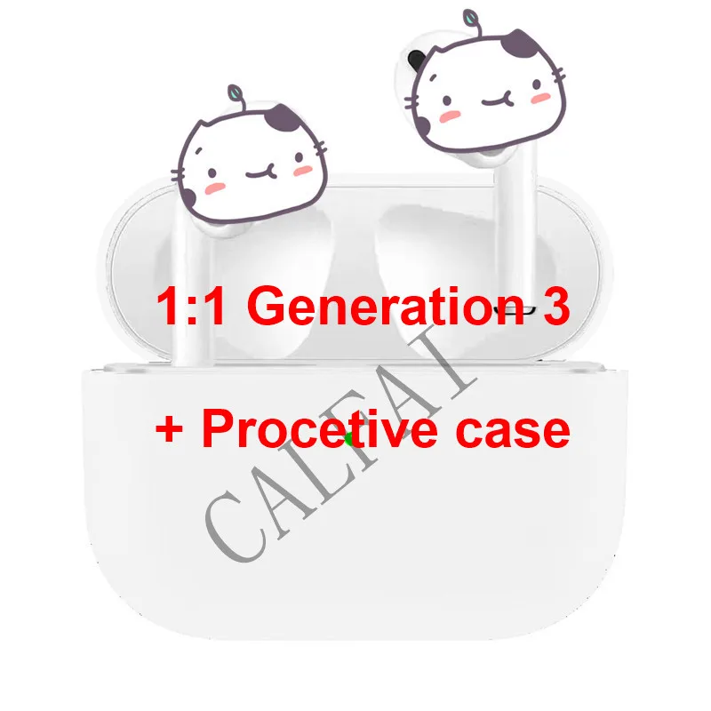 

New generation 3 earphones Air Ear Pro Detection Bluetooth Headset Auto paring Earphone with Pop up window Real battery VS I12