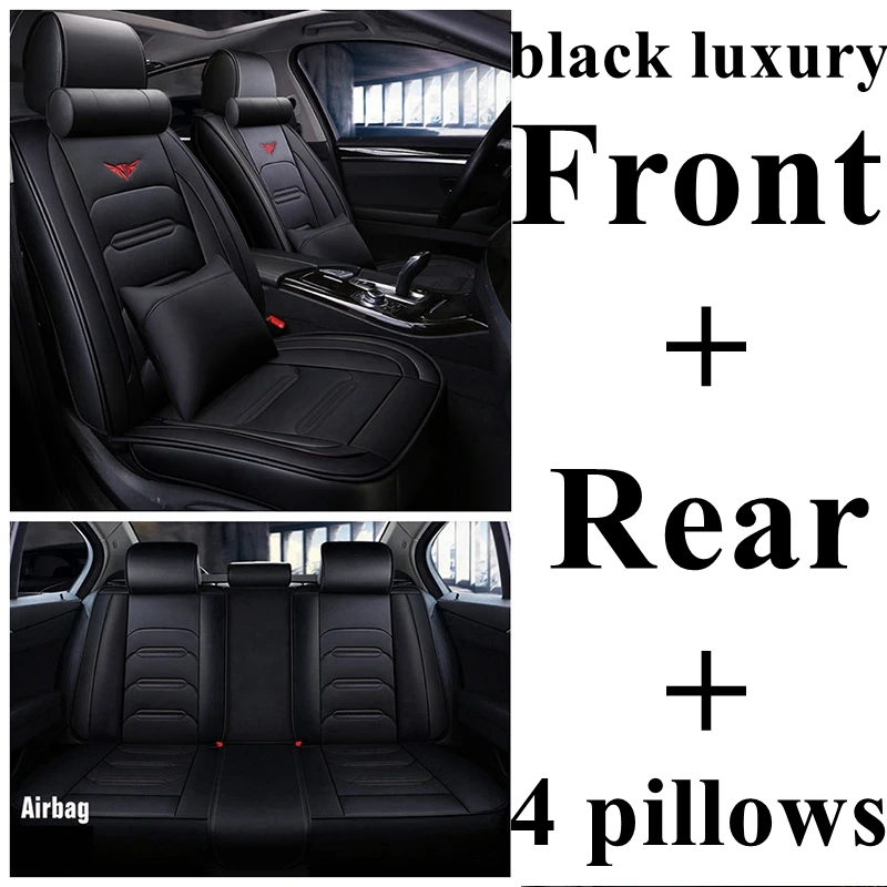 Чехол на Автокресло для Chevrolet Cobalt Sail Volt Equinox Agilt Caprice Sonic sprino Chrysler Ypsilon 200 300 Delta PT Cruiser - Название цвета: black luxury