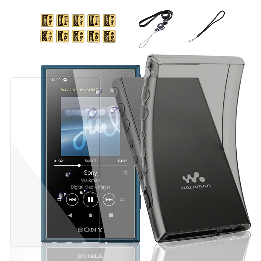 Per Sony Walkman Nw-A105 A105Hn A106 A106Hn A100 A100Tps Custodia Protettiva Morbida In Tpu Trasparente