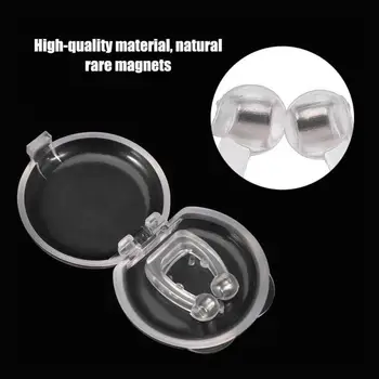 

Silicone Anti Snore Nose Clip Nose Breathing Snore Stopper Antisnoring Device For Sleeping Apnea Guard Night Device With Box