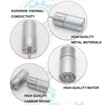 

Speed Reduction Gear Motor High Torque Electric Portable for Home Appliances Robot HUG-Deals