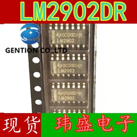 

50 шт. LM2902 LM2902DR LM2902DT лапками углублением SOP-14 операционный усилитель в наличии 100% новый и оригинальный