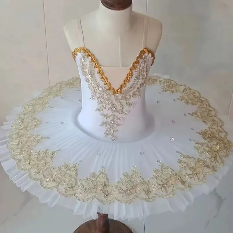 

White Black Professional Ballerina Ballet Tutu For Child Children Kid Girls Adults Pancake Tutu Dance Costumes Ballet Dress Girs