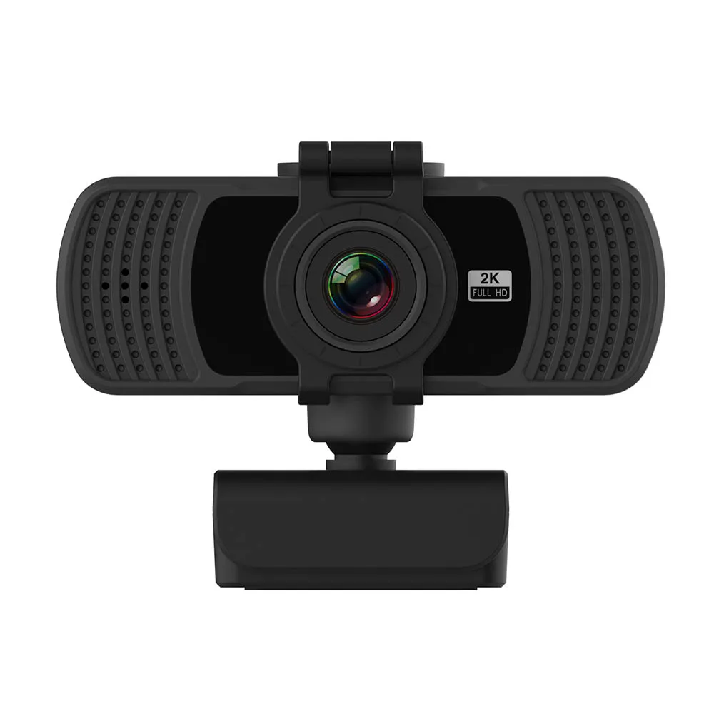 

2K/1080P HD Webcam 4MP Computer PC WebCamera w/Stand Microphone Cover for Youtube Live Broadcast Video Calling Conference Work