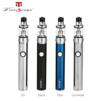 

Original Timesvape Wave Mini Pen Kit Built-in 1000mAh Battery & 2ml Capacity Tank Electronic cigarette Vape kit vs wand kit /q16