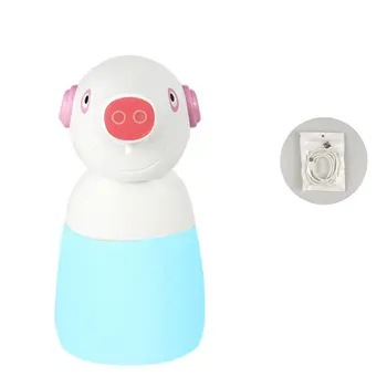 

Cartoon Pig Shaped Foam Liquid Dispenser Automatic Soap Dispenser 330ML Sensor Touchless Hand Washer Soap Dispenser