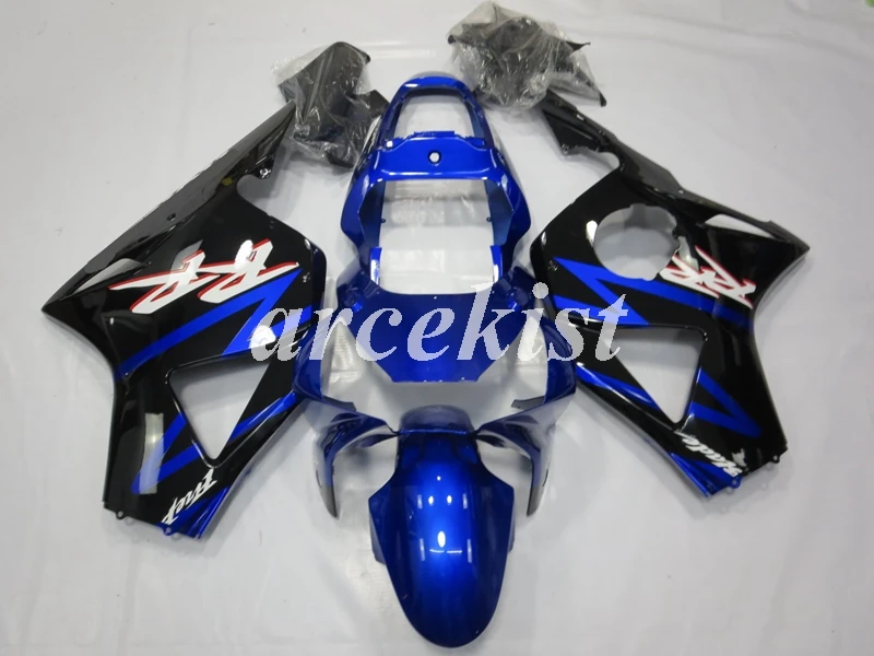 

4Gifts New ABS Motorcycle Full Fairings Kit Fit For HONDA CBR954RR CBR954 954 2002 2003 Body set blue black