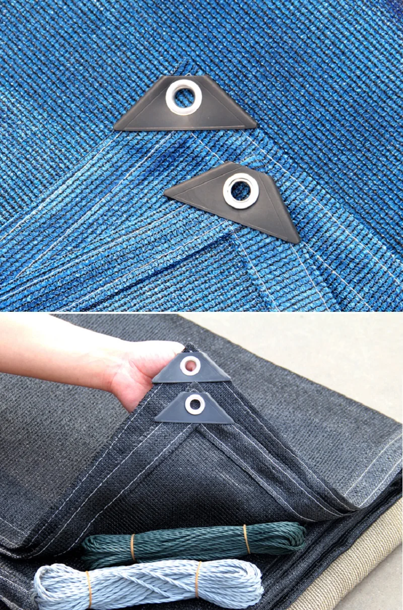 

Four Colors Anti-UV HDPE Sunshade Net Balcony Stairs Protective Fence Garden Patio Sunscreen Outdoor Pond Carpot Shading Sails