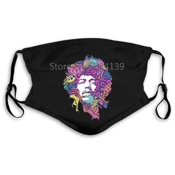 

Happyness Man Jimi-Hendrix- New Man Mouth Mask Women's kid PM2.5
