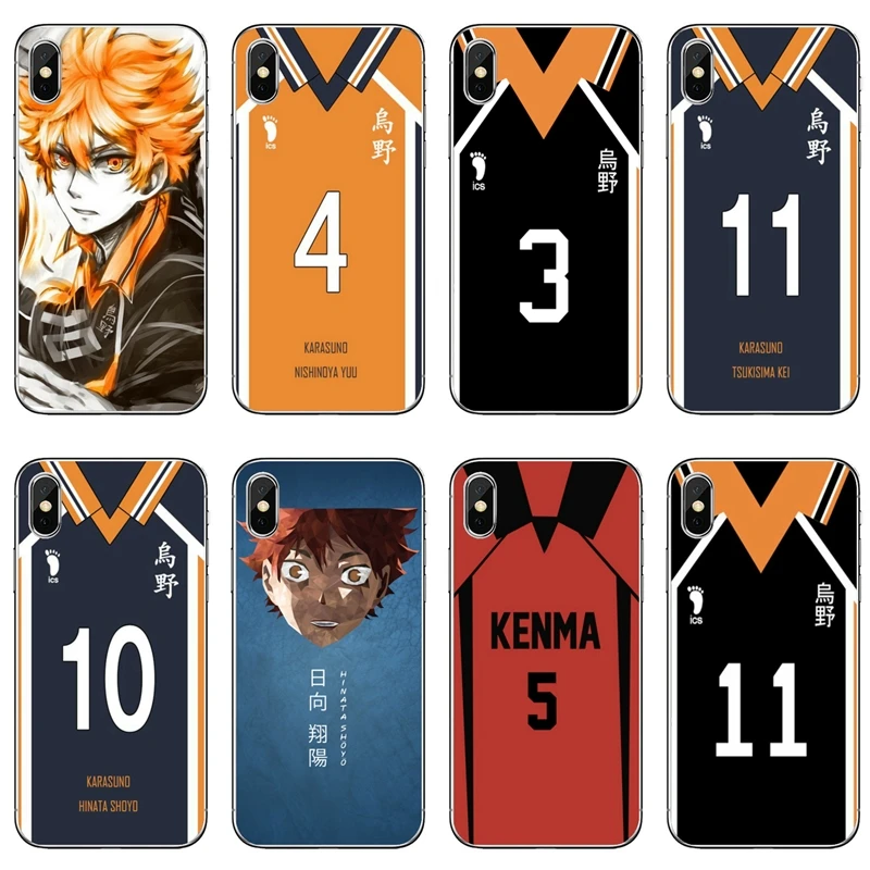 Haikyuu Hinata аниме волейбольная форма чехол для телефона Xiaomi Redmi 7 7A K20 6 6A 5A 4A 4X 5 plus Note 8 4