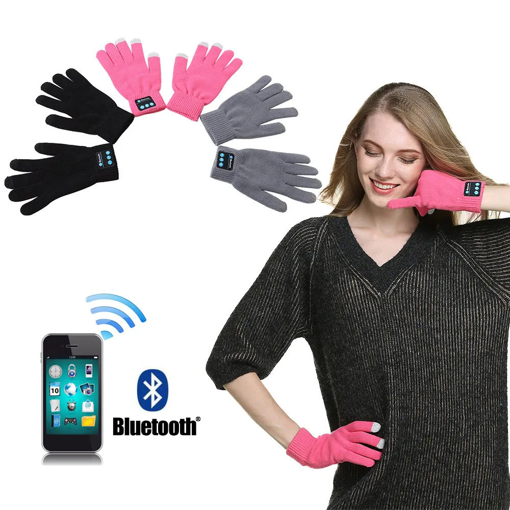 Womail модная Беспроводная перчатка для Bluetooth, новые стильные теплые женские зимние перчатки, высококачественные перчатки для взрослых, зимние вязаные теплые