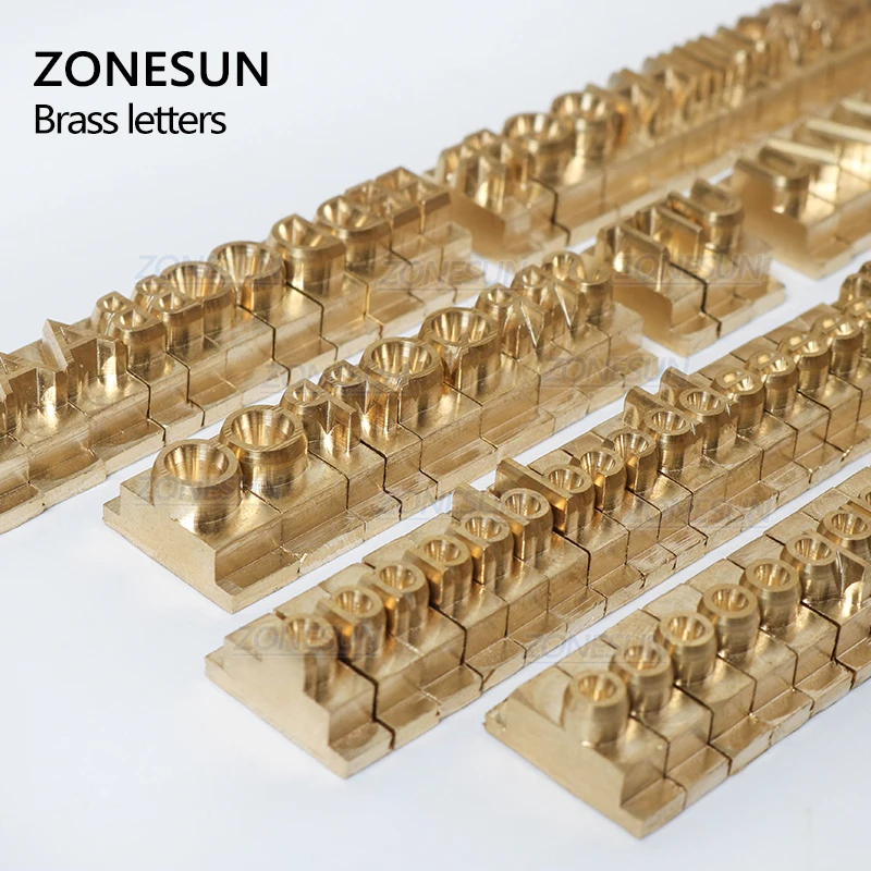 ZONESUN 184 шт. набор букв алфавита с цифрами символами 10 см т слот буква штамп для фото
