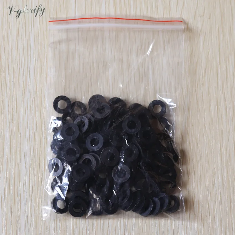 Nylon Washer for Drum Screw Drum Lug M6*13mmlength*3mm Thickness 100pc nylon washer