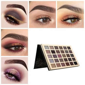 

Beauty Glazed Eye Makeup Eye Shadow Palette Shimmer & Matte Makeup 30 Colors Eyeshadow Palette Cosmetics New