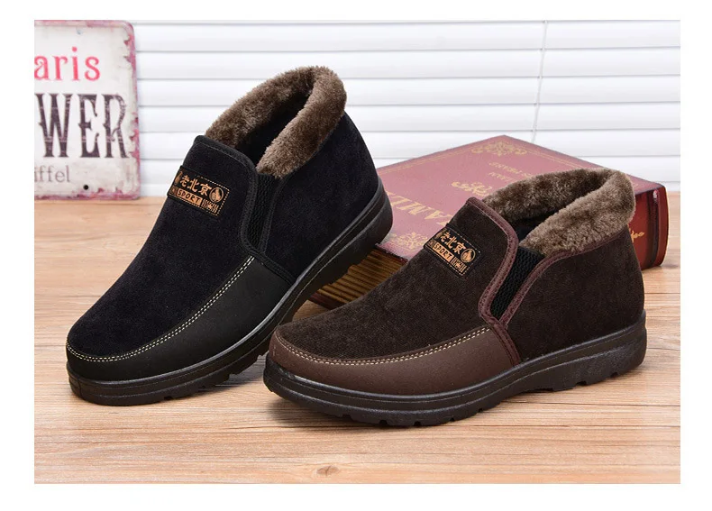 Мужская обувь зимние теплые ботильоны мужские зимние ботинки для мужчин, мужская зимняя обувь черная рабочая обувь большой размер 48, botas masculina
