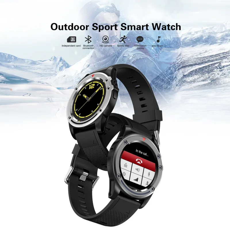 

Smart Phone Watch with Camera Touch Screen Bluetooth Smartwatch Independent Phone Support SIM and TF Card For iPhone Android