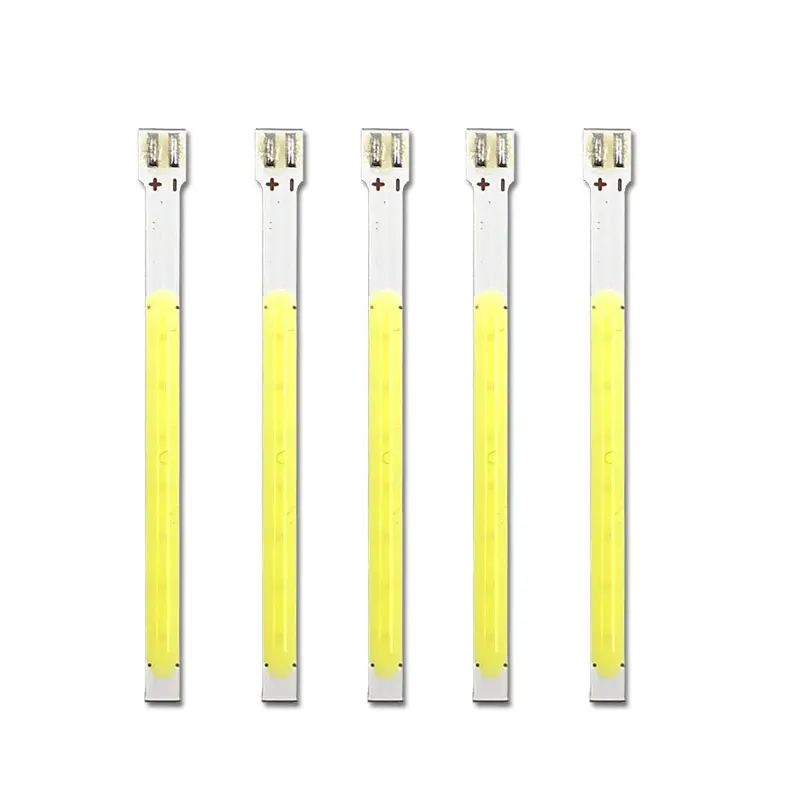 

41.5x3.5mm COB LED Light Strip 1W 3V LED Lamp Chip 2.5mm Super Thin Bar Lights 10000K Cold White 3.7V Lighting Bulb for DIY
