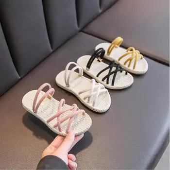 

Hot Summer Baby Girls Shoes Toddler Infant Kids Princess Roman Shoes Sandals For Children Girl Cut-outs Sandals