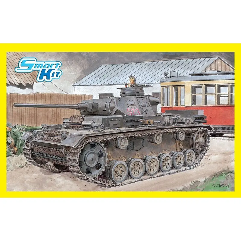 Набор моделей DRAGON 6954 1/35 Pz.Kpfw.III Ausf.J - Scale | Игрушки и хобби