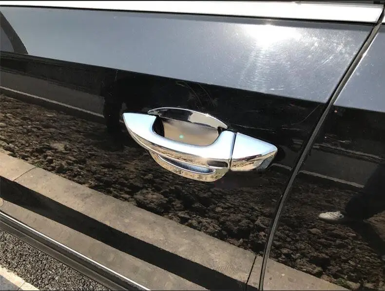 Дверная Чаша Дверная ручка Крышка подходит только для Volkswagen 11-17 Passat refit, ABs Материал ручная кнопка стикер блестки