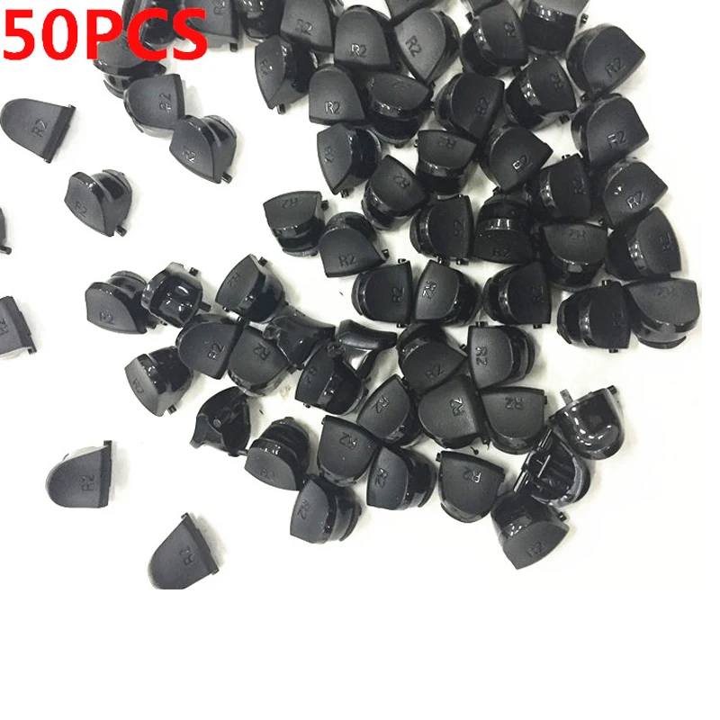 50Pcs Ps4 Ps 4 R2 Parti Di Ricambio Per Il Dualshock 4 Controller Per Sony Play Station 4 Ps4 Controller L2 R2 Trigger Bottoni