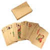 54 Cards/1Set Tyrant Gold Foil Playing Cards Family Entertainment Board Game Quality Waterproof Plastic Magic Poker Card ► Photo 3/6