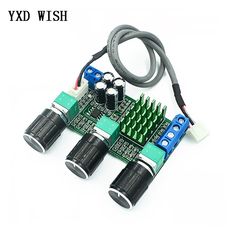 TPA3116D2 Плата усилителя звука DC12 24V 2x80 Вт высокомощная цифровая стереосистема