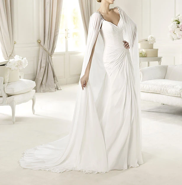 

robe de soiree Two-Piece Detachable Handwork Beading And Pleat long 2018 Mermaid mother of the bride dresses With jacket