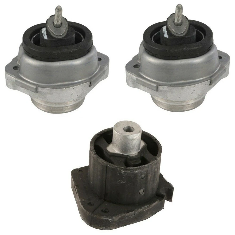 3pcs/Set Automatic Transmission & Engine Motor Mounts Kit 22116770793