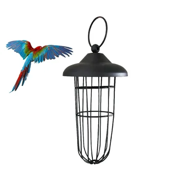 

1pc Bird Feeder Practical Creative Hanging Feeder Pendant Feeding Tool Birds Supplies Metal Craft