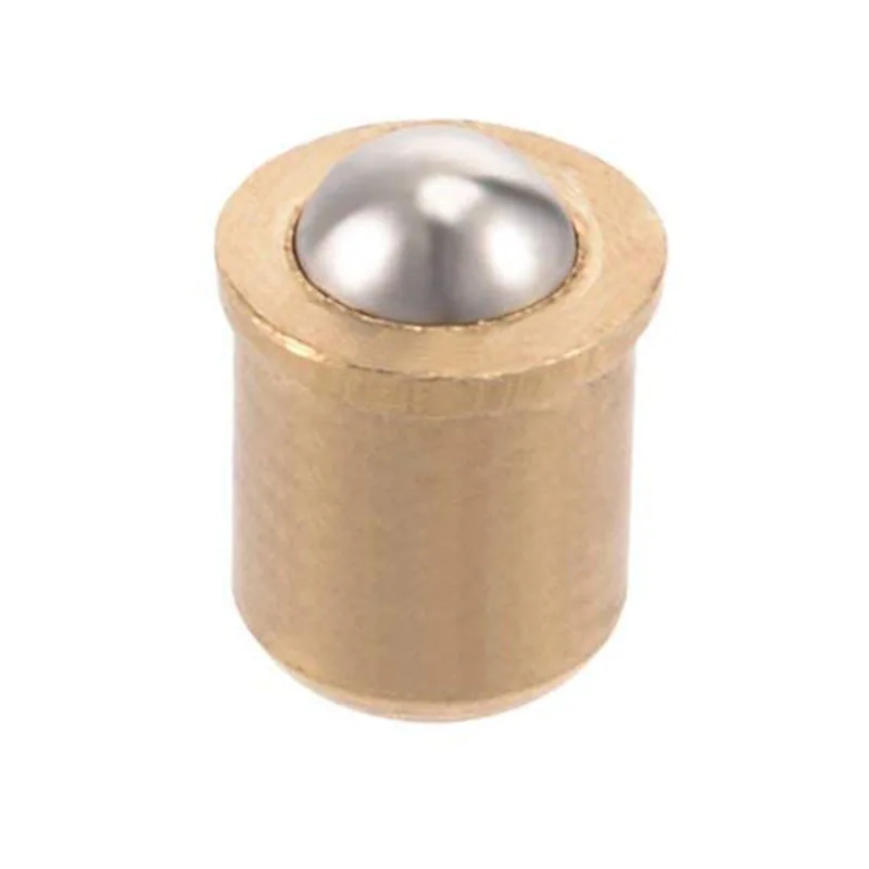 5 мм шаровой Диаметр Латунь гальваническое покрытие двери шкафа мяч защелка защелки закрытия 20 шт