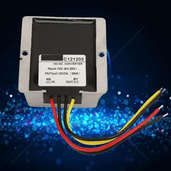 

6-20V To 12V Auto Step UP/Down Converter Boost/ Voltage Regulator Module Voltage Controller