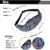 Jom Tokoy New 3D Colorful Waist Pack for Men Fanny Pack Style Bum Bag unicorn Women Money Belt Traveling waist Bag