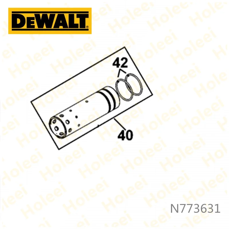 

Цилиндр для DEWALT D25832K D25614K N773631