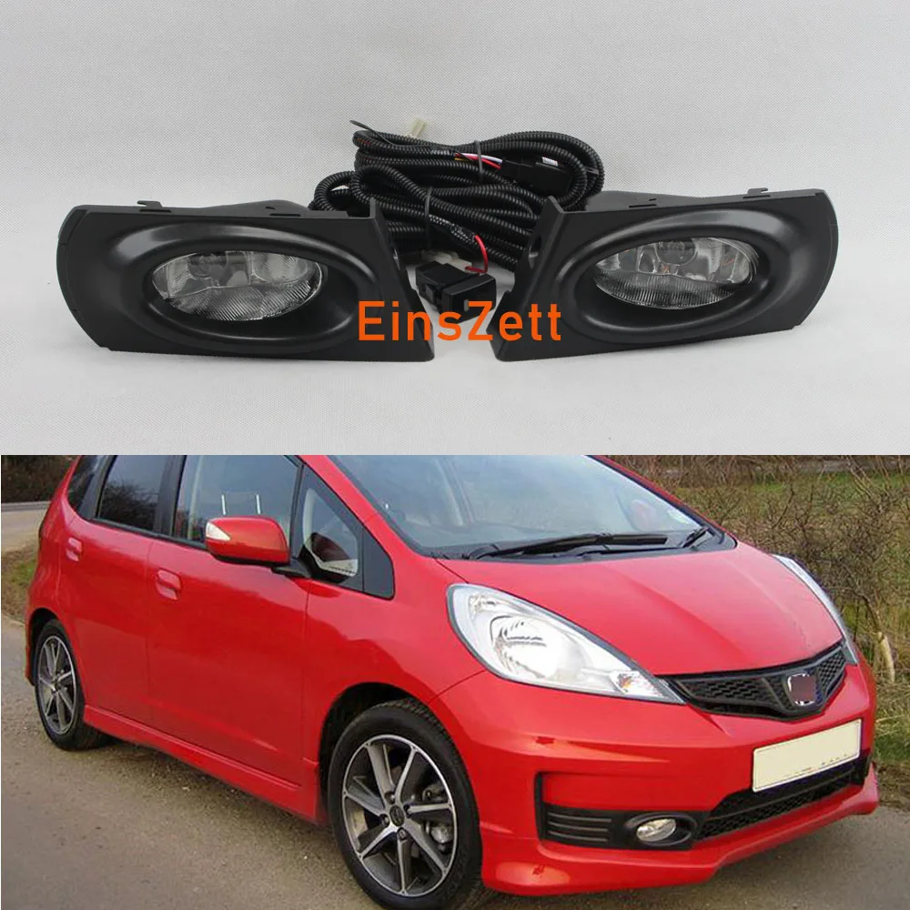 1 комплект Противотуманные фары Дневные Фары Светильник в сборе для Honda Fit/Джаз
