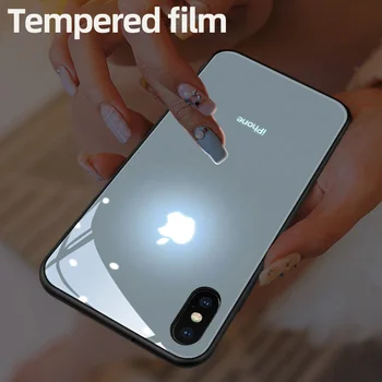 

Applicable to iphone 11Pro XS XR SE to call Glowing phone case iPhone 6S 7 8Plus trend net red Flashing lights phone case