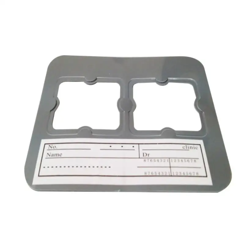 2 holes Стоматологическая Пленка клипса 2 отверстия 4 отверстия 6 отверстий универсальная рентгеновская пленка зажим для документов оральный материал пленка крышка Держатель рамы - Цвет: 2 holes