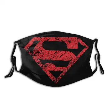 

Boy Of Steel Superman Men Reusable Face Mask Anti Haze Dustproof Protection Cover Respirator Muffle Mask with Filters