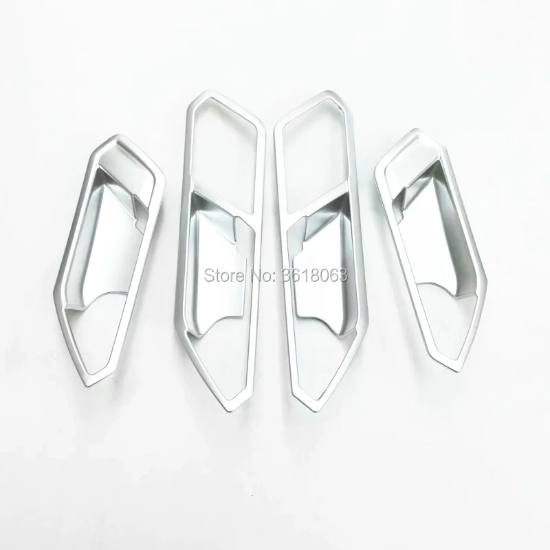 Для Volkswagen Tiguan L ABS Хромированная внутренняя дверная ручка, крышка, рамка, накладка, аксессуары для стайлинга автомобилей