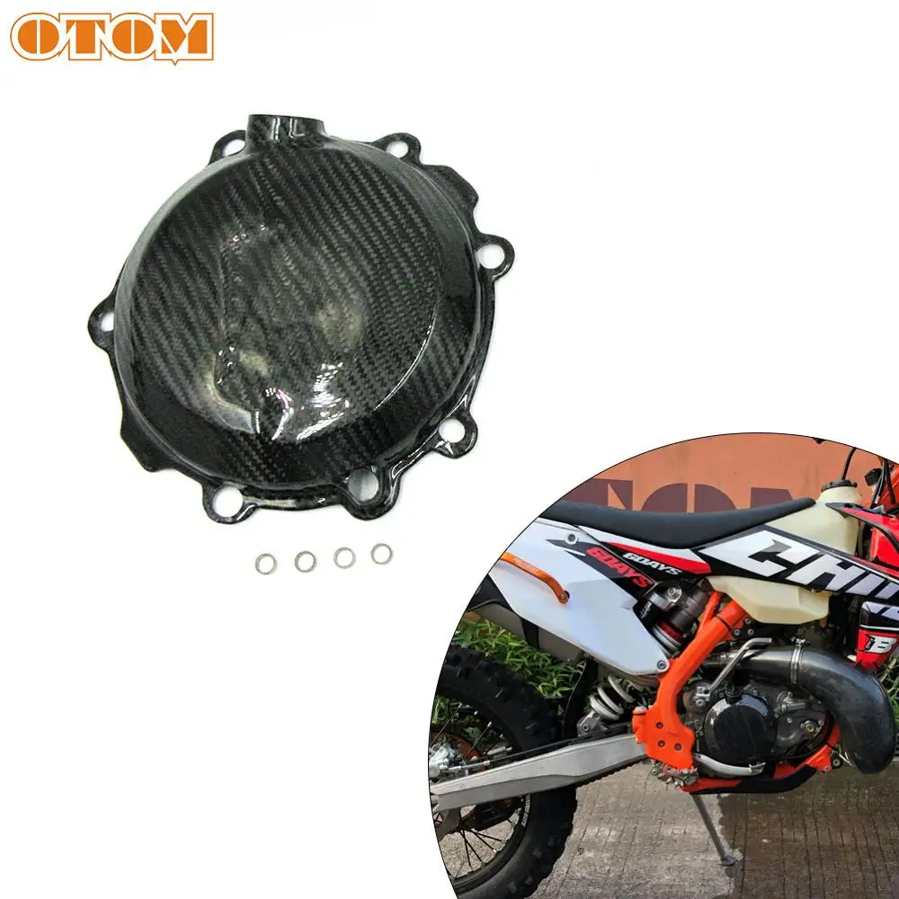 Черный Чехол клатч для мотоцикла OTOM защитный чехол HUSQVARNA TC250 TE250 TE300 TX300 аксессуары