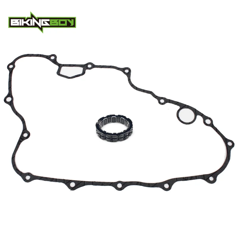 BIKINGBOY TRX450ER Электрический старт 06 07 08 09, 10, 11, 12, 13, 14, TRX450R 2006-2009 инициирования One Way Подшипник стартер сцепления прокладка - Цвет: Bearing Gasket
