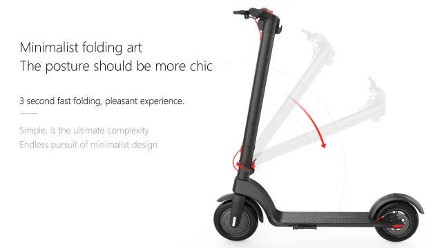 Excellent X7 Best electric scooter with CE,RoHs certification For Adults 10