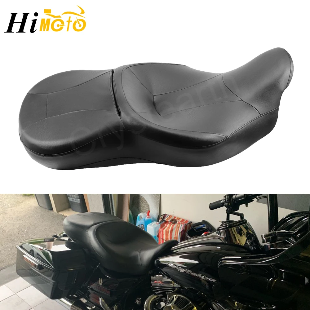 Сиденье для мотоциклиста и пассажира Harley Touring Electra Street Glide Road King Ultra Classic FLHT FLHR FLHX FLTRX