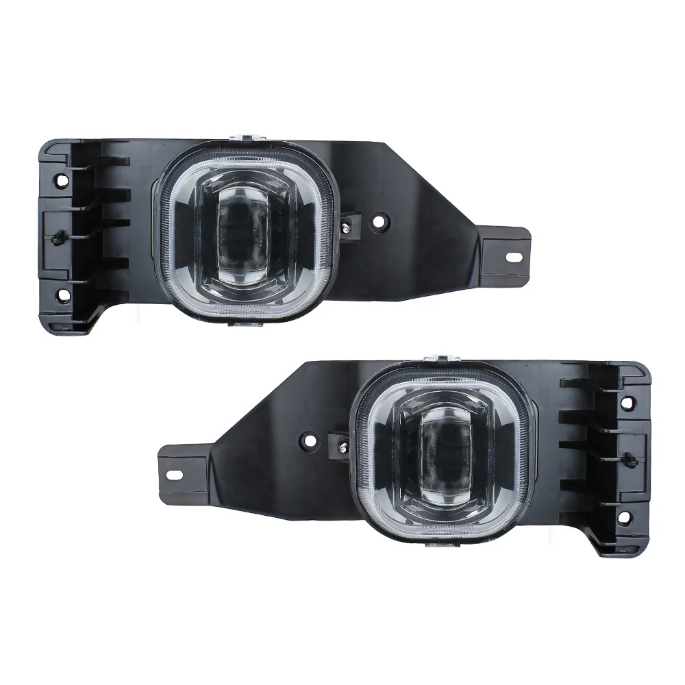 

1 Pair Smoke LED Projector Fog Lights Bumper Lamps For 2005-2007 Ford F250 F350 Led Driving Lamp