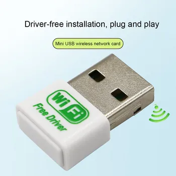 

Mini USB WiFi Adapter 150Mbps Wi-Fi Dongle For PC Computer USB Ethernet 2.4G Network Card Antena Wi Fi Receiver Free Driver