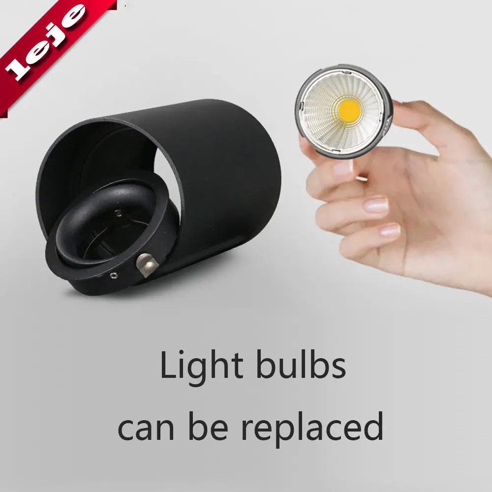 Downlights Replaceable GU10 LED Downlight ceiling lamp 5W cylinder type for Kitchen/Foye