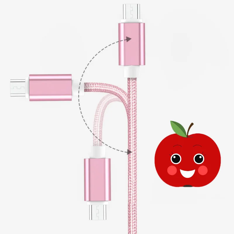 0,25 m-3 m Micro usb type C кабель для освещения Быстрая зарядка нейлоновый USB кабель для синхронизации данных кабель для мобильного телефона для iPhone huawei samsung