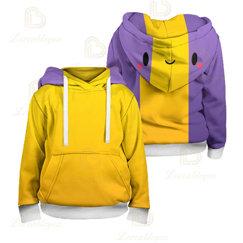 

Game 3D Print Star Hoodie Leon Kids Spring Summer Thin Hoodies Crow Cartoon for Boy Girl Child Gift Hoodies Men Clothes