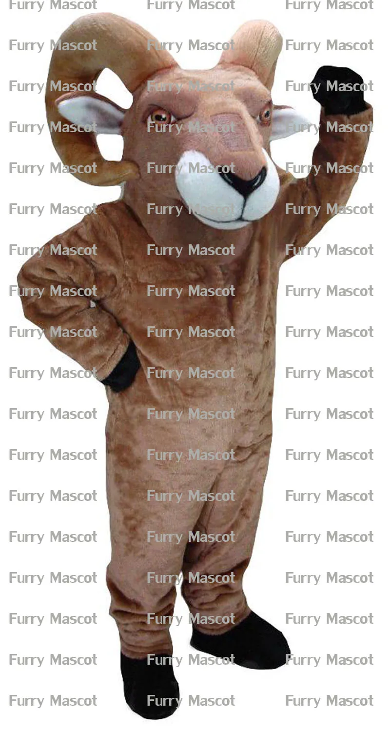 Desert Bighorn Sale New Mascot Costume Suit Party AD Game Dress Outfit Cosplay Unisex Hallowen Gift For Adult | Тематическая одежда